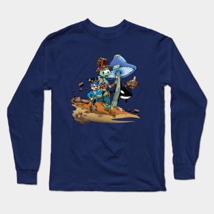 Steampunk Frog Long Sleeve T-Shirt